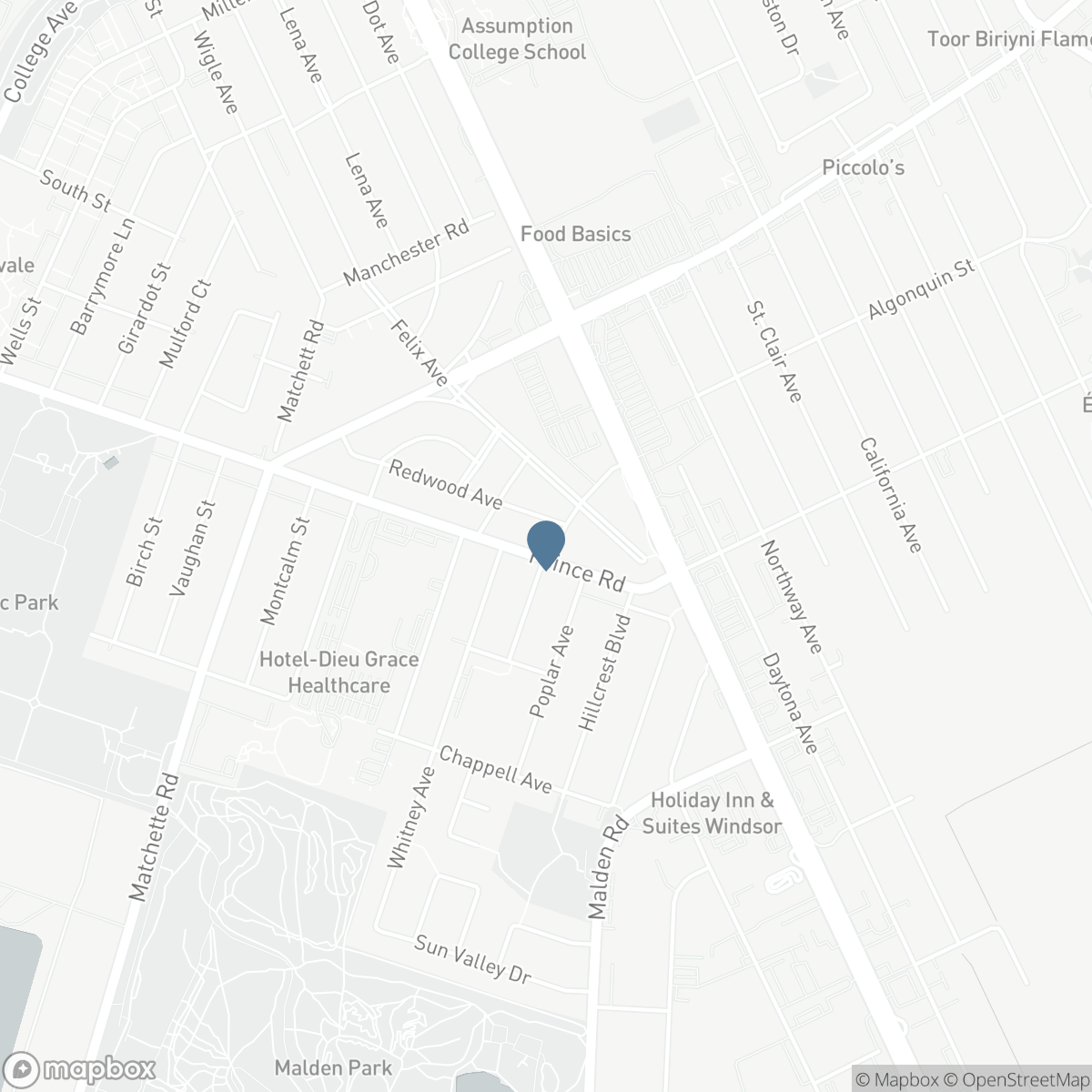 1592 Prince ROAD, Windsor, Ontario N9C 3B3